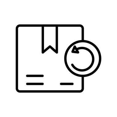 Taslak Vektör Simgesi Tasarımı 'nı Döndür