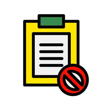 Blok Satırı Dolu Vektör Simgesi Tasarımı