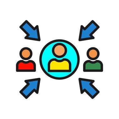  Satır Dolu Vektör Simgesi Tasarımı Seç