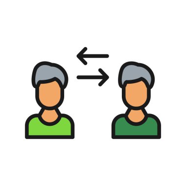  Aktarım Satırı Dolu Vektör Simgesi Tasarımı