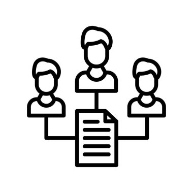 Görev Özeti Vektör Simgesi Tasarımı