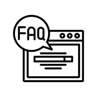 Web Sayfası Vektör Simgesi Tasarımı