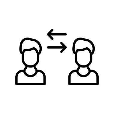 Taslak Aktarım Vektörü Simgesi Tasarımı