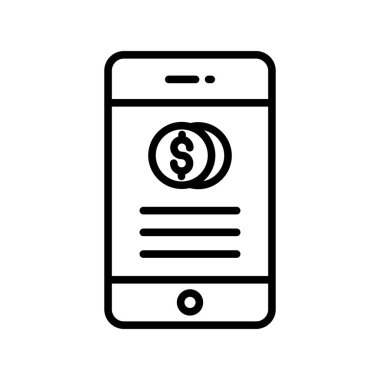  Para Özeti Vektör Simgesi Tasarımı