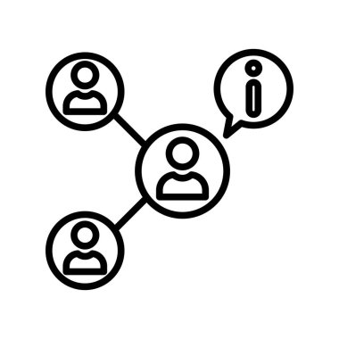 Ağ Özeti Vektör Simgesi Tasarımı