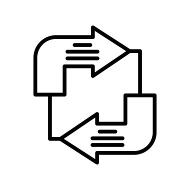 Diyagram Taslak Vektör Simgesi Tasarımı