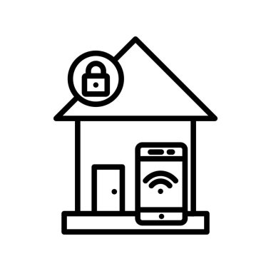 Cep telefonu Taslak Vektör Simgesi Tasarımı