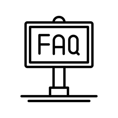 İmza Çizelgesi Vektör Simgesi Tasarımı