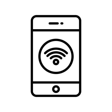  Mobil Taslak Vektör Simgesi Tasarımı