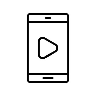 Müzik Özeti Vektör Simgesi Tasarımı Oynat