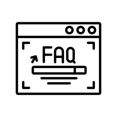  Tarayıcı Özeti Vektör Simgesi Tasarımı