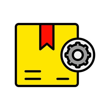 Satır Doldurulmuş Vektör Simgesi Tasarımı Ayarlanıyor