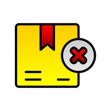 Doldurulmuş Gradyan Vektör Simgesi Tasarımı İptal Et