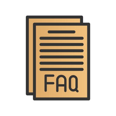 Dosya Doldurulmuş Gradyan Vektör Simgesi Tasarımı