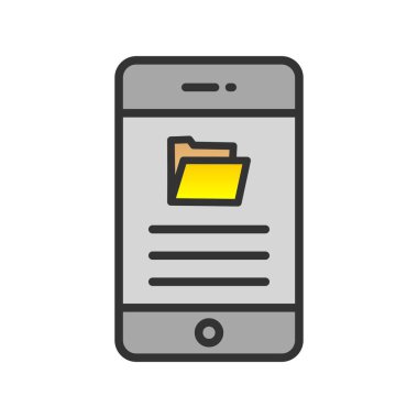 Dizin Doldurulmuş Gradyan Vektör Simgesi Tasarımı