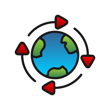 Doldurulmuş Gradyan Vektör Simgesi Tasarımı 'nı Yeniden Kullan