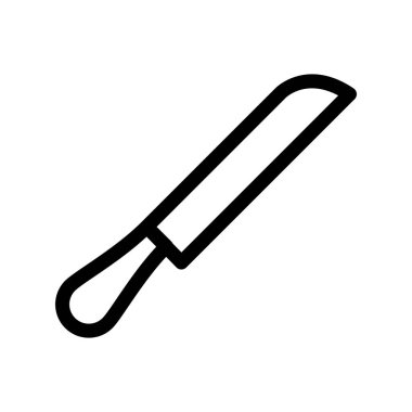 Bıçak Özeti Vektör Simgesi Tasarımı