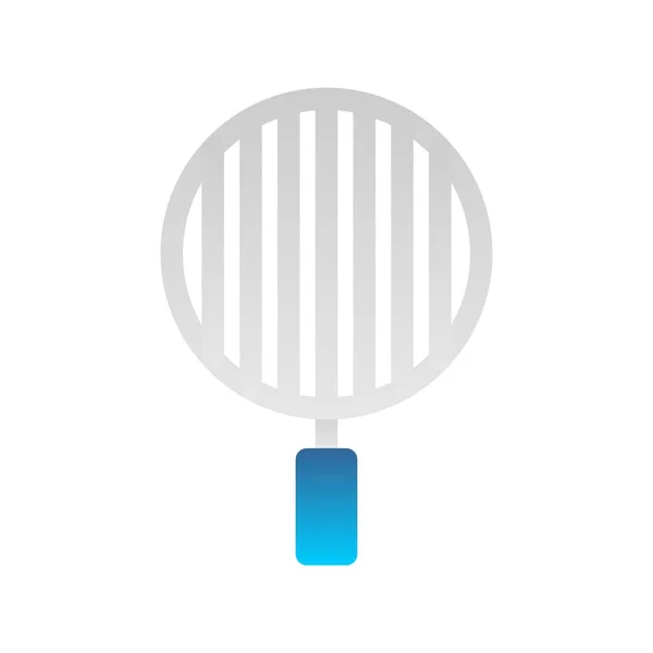 Grill Flache Gradienten Vektor Icon Design — Stockvektor