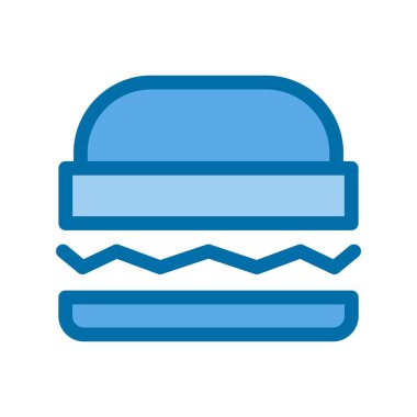 Spatula Çizgisi Gradyan Vektör Simgesi Tasarımı