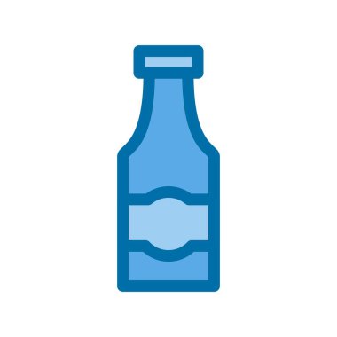 Spatula Çizgisi Gradyan Vektör Simgesi Tasarımı