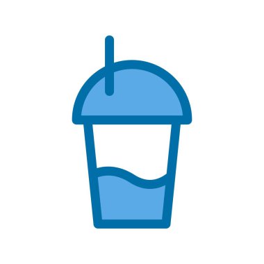 Spatula Çizgisi Gradyan Vektör Simgesi Tasarımı