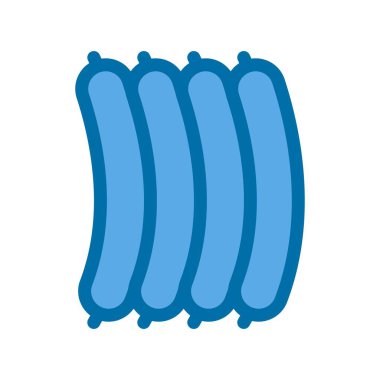 Spatula Çizgisi Gradyan Vektör Simgesi Tasarımı