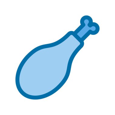 Spatula Çizgisi Gradyan Vektör Simgesi Tasarımı