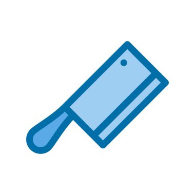 Spatula Çizgisi Gradyan Vektör Simgesi Tasarımı