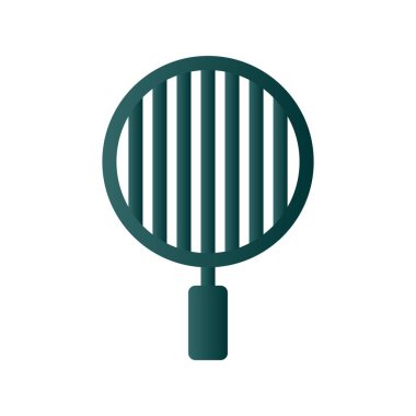  Izgara Kabartma Gradyan Vektör Simgesi Tasarımı