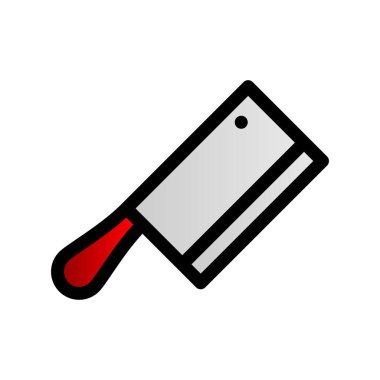  Kesici Gradyan Vektör Simgesi Tasarımı