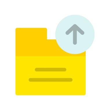 Dizin Düz Vektör Simgesi Tasarımı Yükle