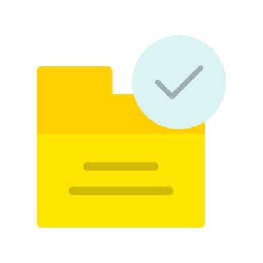 Dizin Denetimi Düz Vektör Simgesi Tasarımı