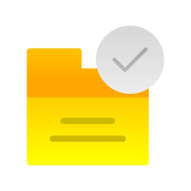 Dizin Denetimi Düz Gradyan Vektör Simgesi Tasarımı