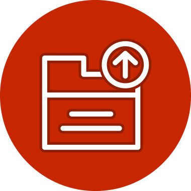 Dizin Satırı Çemberi Vektör Simgesi Tasarımı Yükle