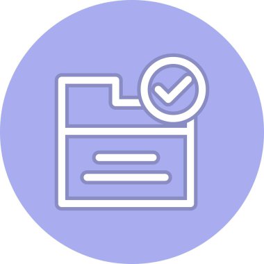 Dizin Denetimi Satır Çemberi Vektör Simgesi Tasarımı