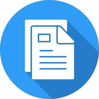 Belge Kabartma Çemberi Vektör Simgesi Tasarımı