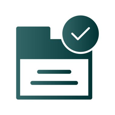 Dizin Denetimi Gradyan Vektör Simgesi Tasarımı