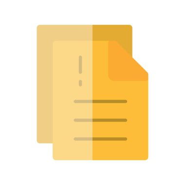 Bilgi Belgesi Düz Işık Vektörü Simgesi Tasarımı