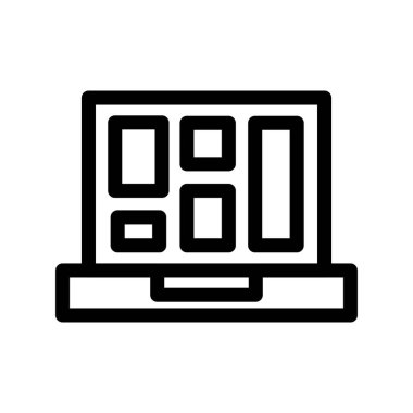  Şablon Özet Vektör Simgesi Tasarımı