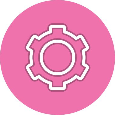 Satır Çemberi Vektör Simgesi Tasarımı Ayarlanıyor