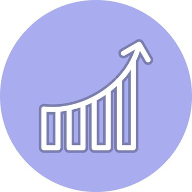 Performans Satırı Çember Vektör Simgesi Tasarımı