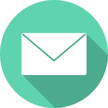  İleti Kabartma Çemberi Vektör Simgesi Tasarımı