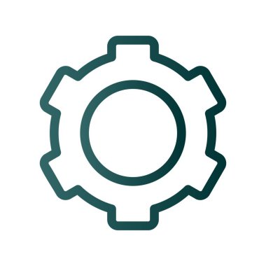 Satır Gradyan Vektör Simgesi Tasarımı Ayarlanıyor