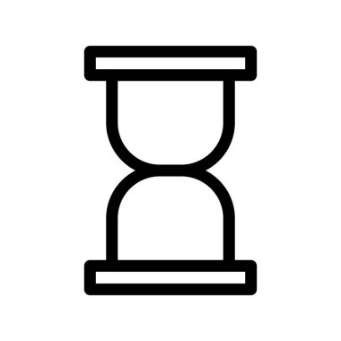 Saat Penceresi Özeti Vektör Simgesi Tasarımı