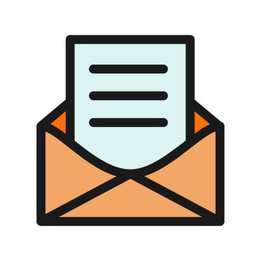 İleti Satırı Doldurulmuş Vektör Simgesi Tasarımı