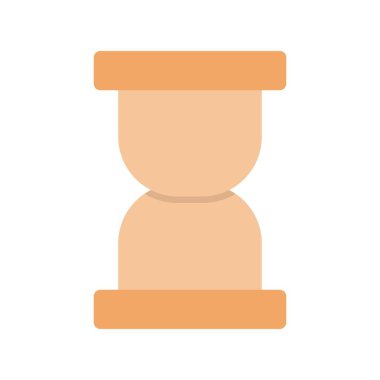 Saat Penceresi Düz Vektör Simgesi Tasarımı