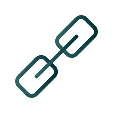  Bağlantı Satırı Gradyan Vektör Simgesi Tasarımı