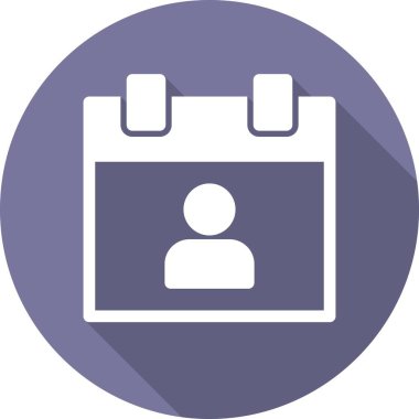 Gündem Kabartma Çemberi Vektör Simgesi Tasarımı