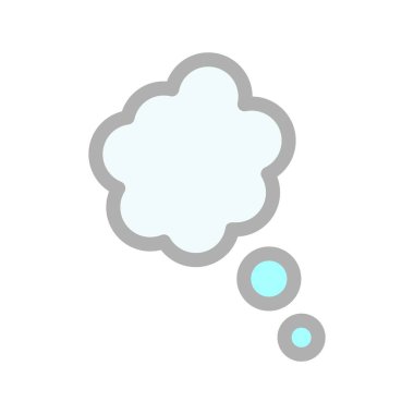 Işık Vektörü Simgesi Tasarımı Doldurulmuş Fikir Satırı