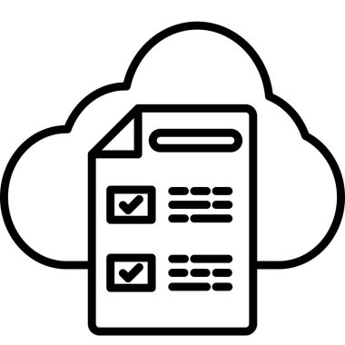 E learning Vector Line Icon Desig